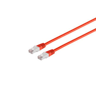 S-Impuls Patchkabel, cat. 5e, F/UTP, rot, 7,5m