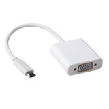 ACT SB0016 tussenstuk voor kabels USB C VGA Wit