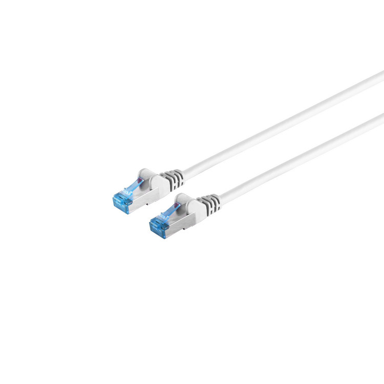 S-Conn 75711-W, 1 m, Cat6a, S/FTP (S-STP), RJ-45, RJ-45