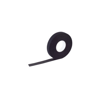 S-Impuls PRO Klettband, 16mm, schwarz, 10m