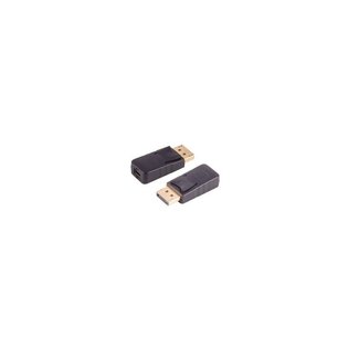S-Impuls DisplayPort 1.2 Adapter, DisplayPort Stecker auf Mini DisplayPort Buchse, 4K