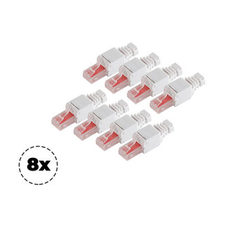 S-Impuls 8x cat. 6 Tool-less RJ45 Stecker ungeschirmt