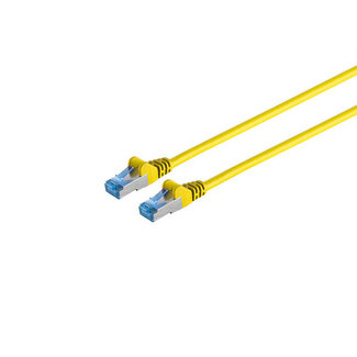S-Impuls Patchkabel cat6A S/FTP PIMF Halogenfrei gelb 1,5m