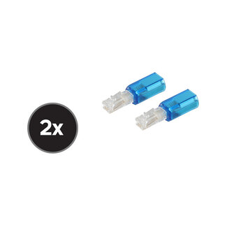 S-Impuls 2x Twist-Stop schmale Ausführung blau-transp.
