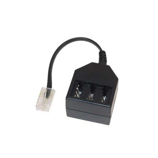 S-Impuls Western-Stecker 8/4 / TAE Buchse NFN 0,2m