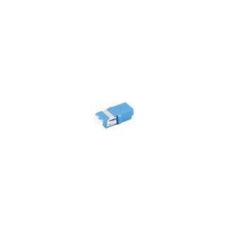 S-Impuls LWL-Verbinder, LC-LC, Shutter, Duplex, blau
