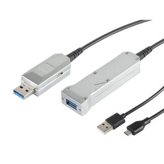 S-Impuls Optische USB 3.0 Verlängerung, 50,0m