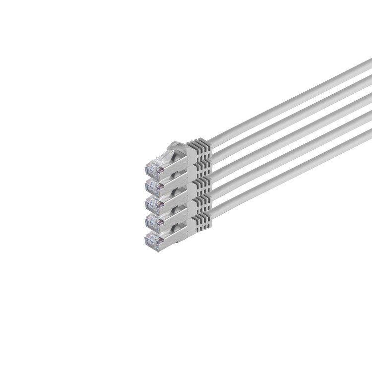 Shiverpeaks S-Conn Cat. 7 S/FTP 2 m. Snoerlengte: 2 m, Kabel standaard: Cat7, Kabelafscherming: S/FTP (S-STP), Aansluiting 1: RJ-45, Aansluiting 2: RJ-45, Contact geleider materiaa
