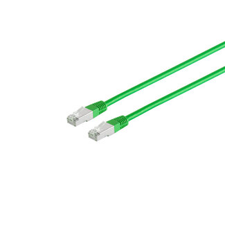 S-Impuls Patchkabel cat 6 S/FTP PIMF Halogenfrei grün 2m