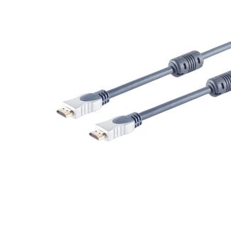 S-Impuls Home-Cinema 2x HDMI Stecker, 3,0m