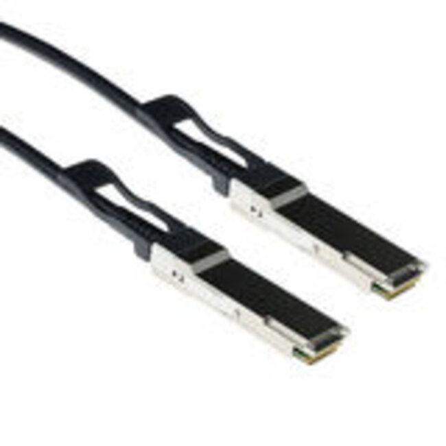 ACT 3 m QSFP28 100GB DAC Twinax Cable gecodeerd voor open platform / uncoded / generic