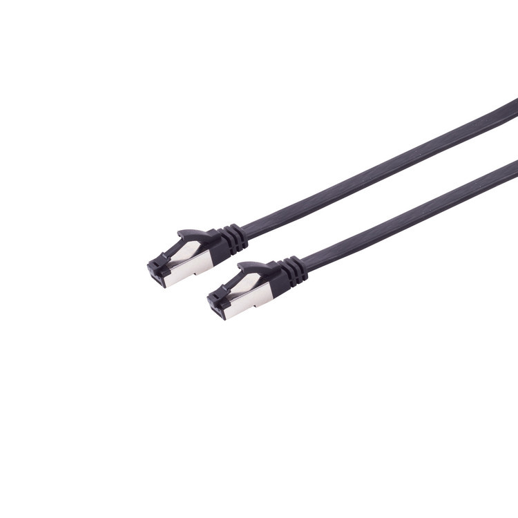 S/CONN 08-43025 netwerkkabel Zwart 1 m Cat8.1 U/FTP (STP)