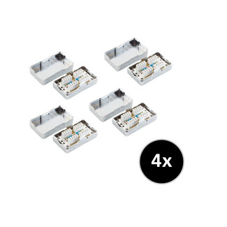 S-Impuls 4x Cat. 6 LSA-connection-BOX