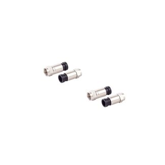 S-Impuls F-Kompressionsstecker für Kabel 7mm--VE2