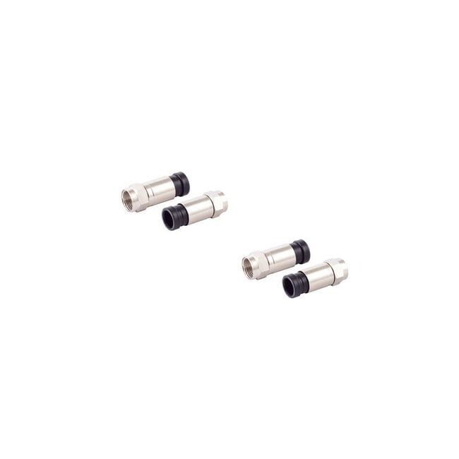 F-Kompressionsstecker für Kabel 7mm--VE2