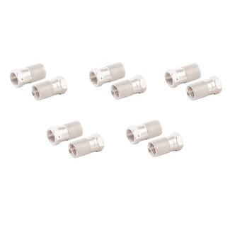 S-Impuls F-Stecker 8,0---mit großer Mutter--VE5