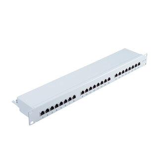 S-Impuls cat 5e 19" 1HE-Patchpanel 24 Port