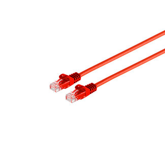 S-Impuls RJ45 Patchkabel CAT 7 Rohkabel U/UTP rot 1m