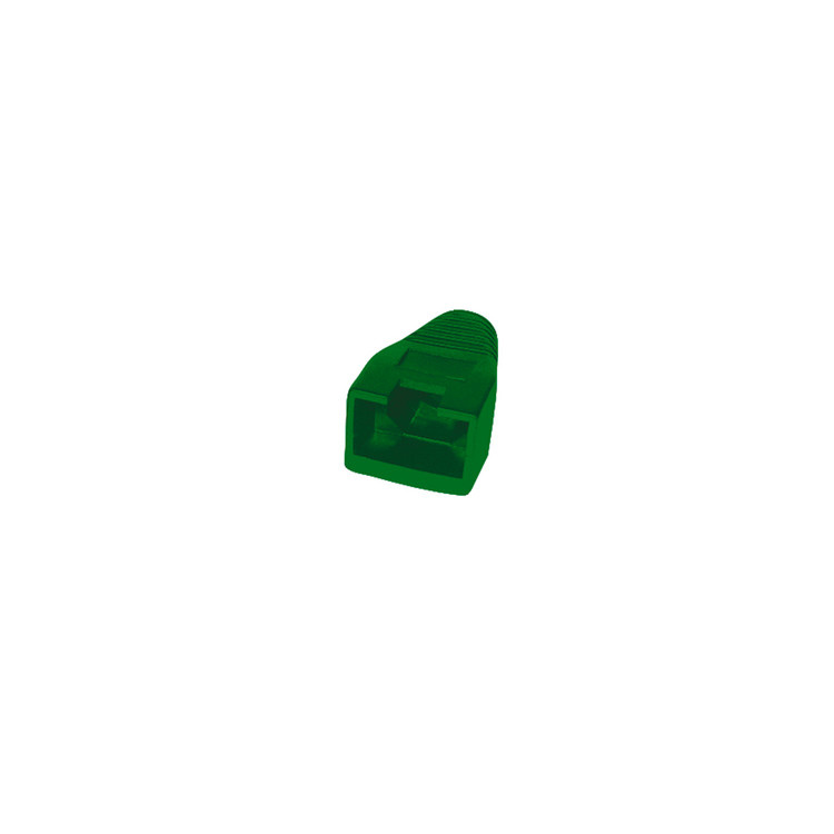 RJ45 Stekker met Groene Tule - CAT5 en CAT6 - Per stuk - 8P8C - STP