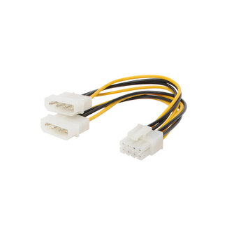 S-Impuls Internes Stromkabel 2x13.3cm St./8pol PCI 0,13m