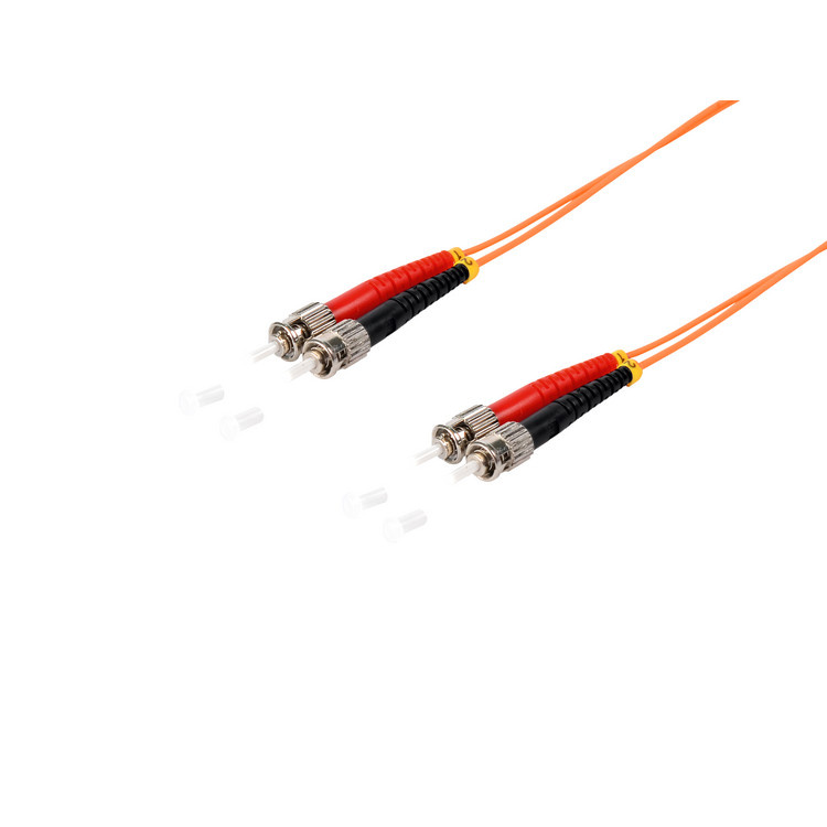 Shiverpeaks S-Conn 3m ST/ST. Snoerlengte: 3 m, Type glasvezel: OM2, Aansluiting 1: ST, Aansluiting 2: ST, Kern diameter: 50 µm, Full duplex