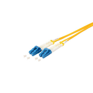 S-Impuls Duplex Patchkabel LC/LC 9/125µ, OS1/OS2 gelb 1,5m