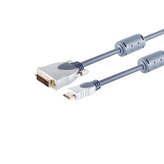 Home-Cinema Home-Cinema HDMI Stecker auf DVI-D St.,1,5m