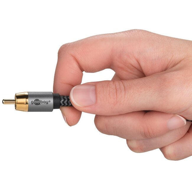 Goobay Plus Subwoofer/Tulp mono kabel | 5 meter