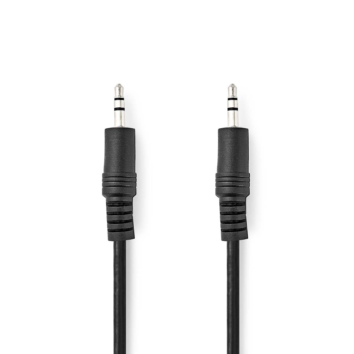Stereo-Audiokabel | 3,5 mm Male naar 3,5 mm Male | 0.5 m | 1 stuks - CAGB22000BK05