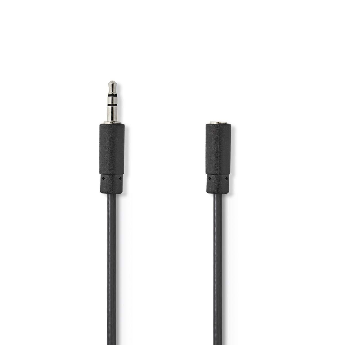 Stereo-Audiokabel | 3,5 mm Male naar 3,5 mm Female | 10 m | 1 stuks - CAGB22050BK100