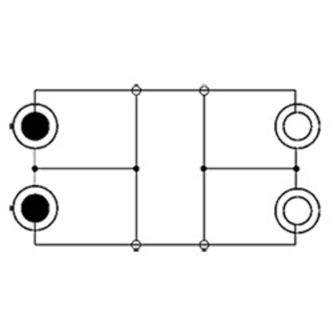 Nedis Tulp stereo verlengkabel | CCS | 2 meter