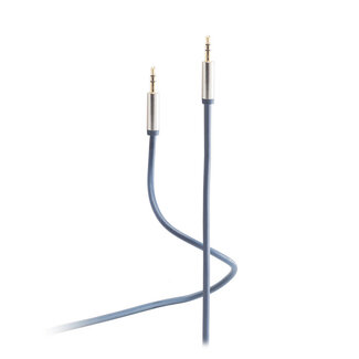 S-Impuls Flexline®- 3,5mm Klinken-Kabel  2x Stecker, AUX,  5m