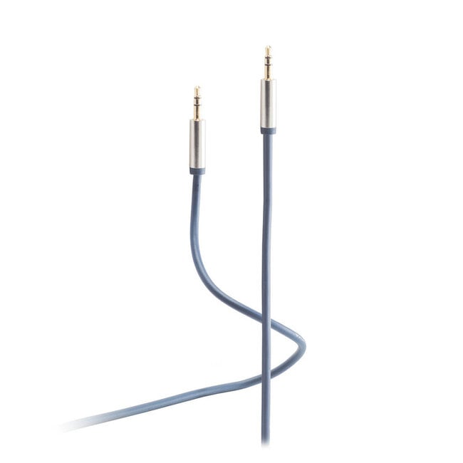 Flexline®- 3,5mm Klinken-Kabel  2x Stecker, AUX,  0,75m