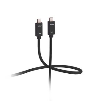 S-Impuls USB-C® Verbindungskabel, Typ-C Stecker auf Typ-C Stecker, TB4, UltraFlex, 1,5m