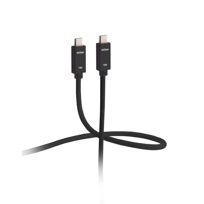 USB-C® Verbindungskabel, Typ-C Stecker auf Typ-C Stecker, TB4, UltraFlex, 1,5m