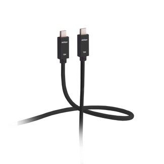 S-Impuls USB-C® Verbindungskabel, Typ-C Stecker auf Typ-C Stecker, TB4, UltraFlex, 1,0m
