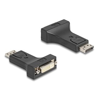 DeLOCK Delock Adapter DisplayPort 1.1 male to DVI female Passive black