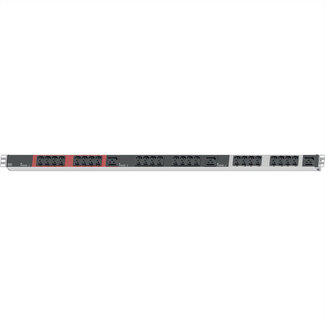 Bachmann BACHMANN IT PDU ALU 1U 24x C13 3x C19 CEE 3x16A rood