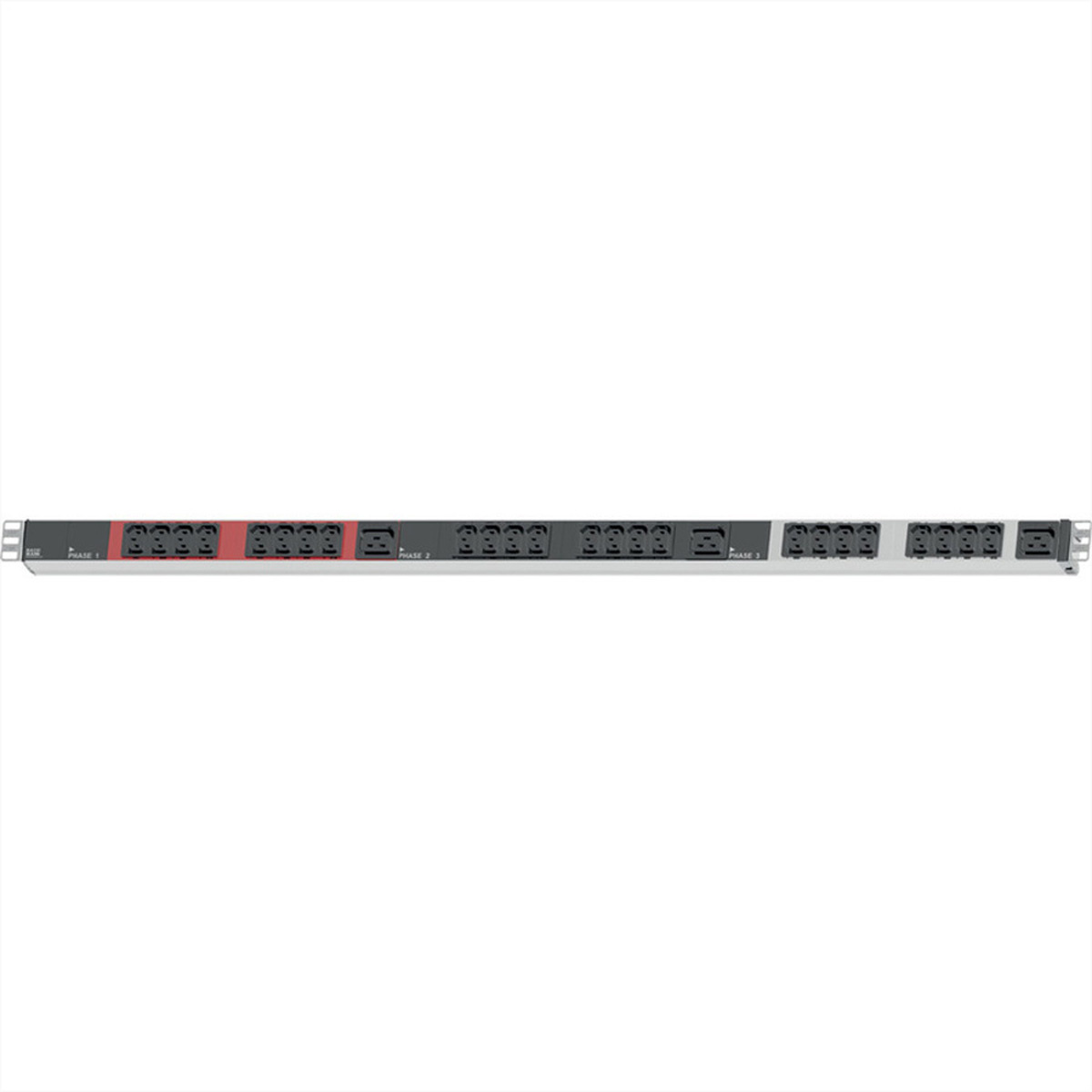 Bachmann 800.1656 Binnen 27AC-uitgang(en) Grijs, Rood power uitbreiding