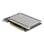 Delock PCI Express x16 Card to 4 x internal NVMe M.2 Key M with heat sink - Bifurcation (LxW: 145 x 111 mm)