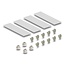 Delock PCI Express x16 Card to 4 x internal NVMe M.2 Key M with heat sink - Bifurcation (LxW: 145 x 111 mm)