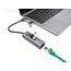 Delock 3 Port USB 5 Gbps Hub + Gigabit LAN with USB Type-C™ or USB Type-A connector in metal case