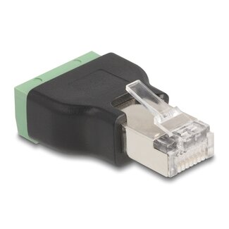 DeLOCK Delock RJ45 plug to Terminal Block Adapter 4 pin