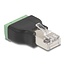 Delock RJ45 plug to Terminal Block Adapter 4 pin