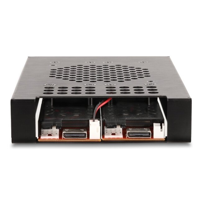 Delock 3.5″ Mobile Rack for 2 x M.2 NVMe SSD with OcuLink SFF-8612 connector