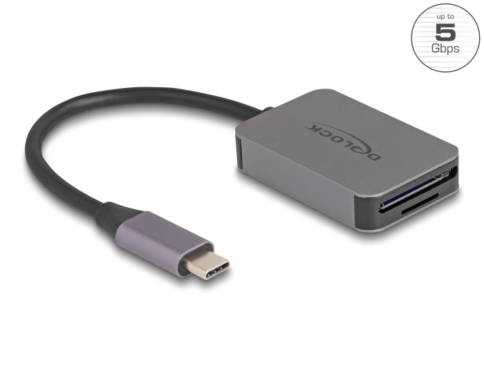 DeLOCK DeLock CardR USB Type-C, 91009 kaartlezer
