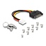 Delock Slim Bay Mobile Rack for 4 x M.2 NVMe SSD with Slim SAS SFF-8654 connector