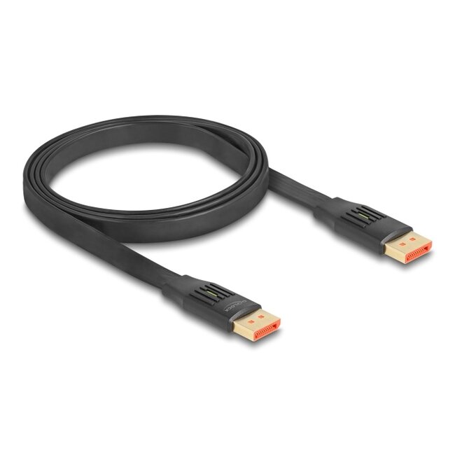 Delock DisplayPort Flat Ribbon Cable 8K 60 Hz 1 m