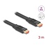 Delock High Speed HDMI Flat Ribbon Cable 48 Gbps 8K 60 Hz 3 m