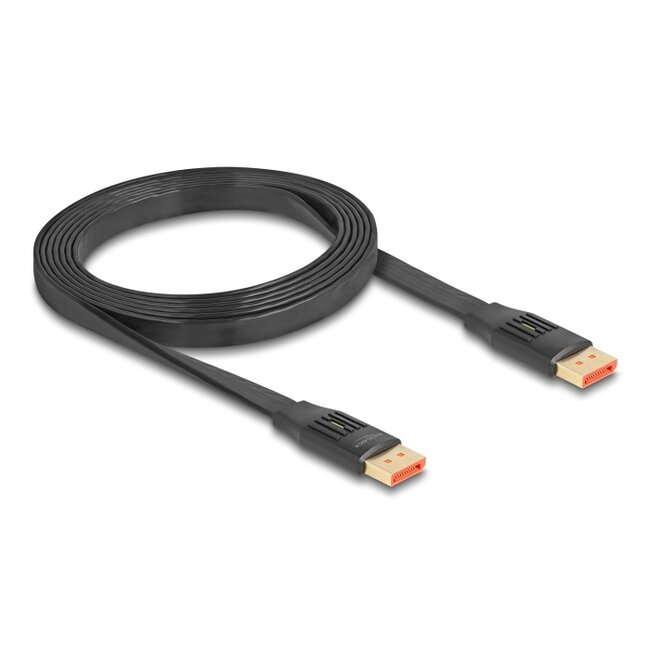 Delock DisplayPort Flat Ribbon Cable 8K 60 Hz 2 m